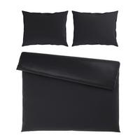 Posteljnina Xenia Uni Xxl, Črna, 2x60/80, 200/200 - črna, Moderno, tekstil (200/200cm) - Premium Living