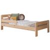 Bett Bennet mit Matratze ca. 120x200 cm Kiefer Natur - Naturfarben, MODERN, Holz/Textil (90/200cm) - MID.YOU