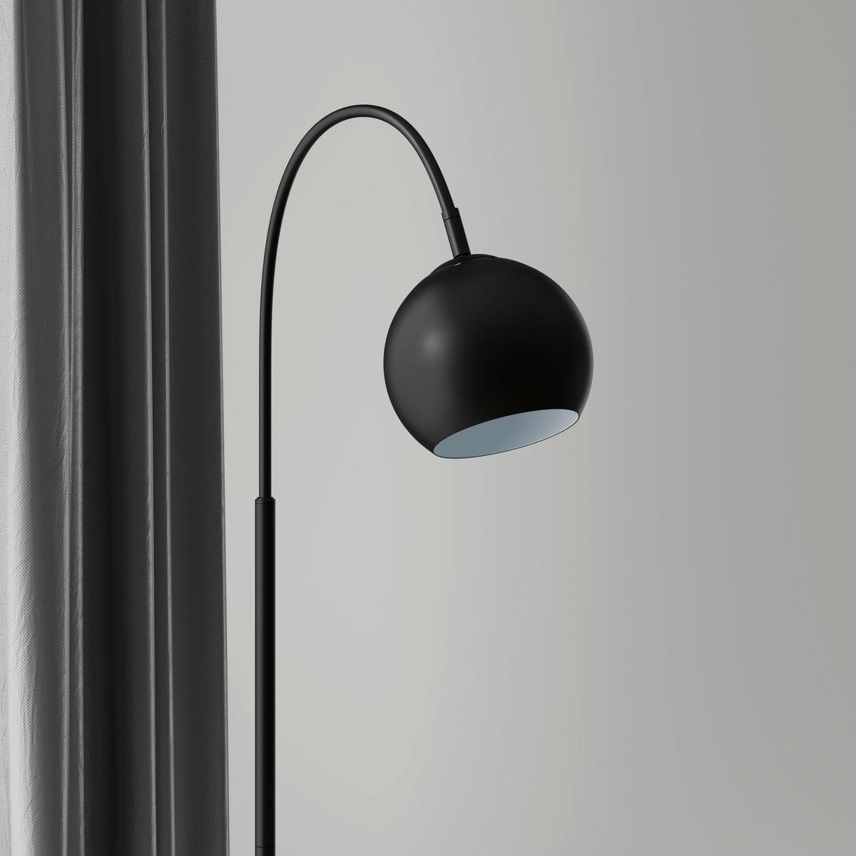 LAMPA STOJĄCA 24779B BENNO - czarny, Basics, tworzywo sztuczne/metal (46/25/150cm)