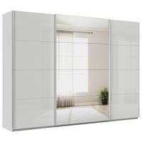 Ormar S Kliznim Vratima Feldkirch - siva visoki sjaj/siva, Moderno, staklo/drvni materijal (315/229/62cm) - Modern Living