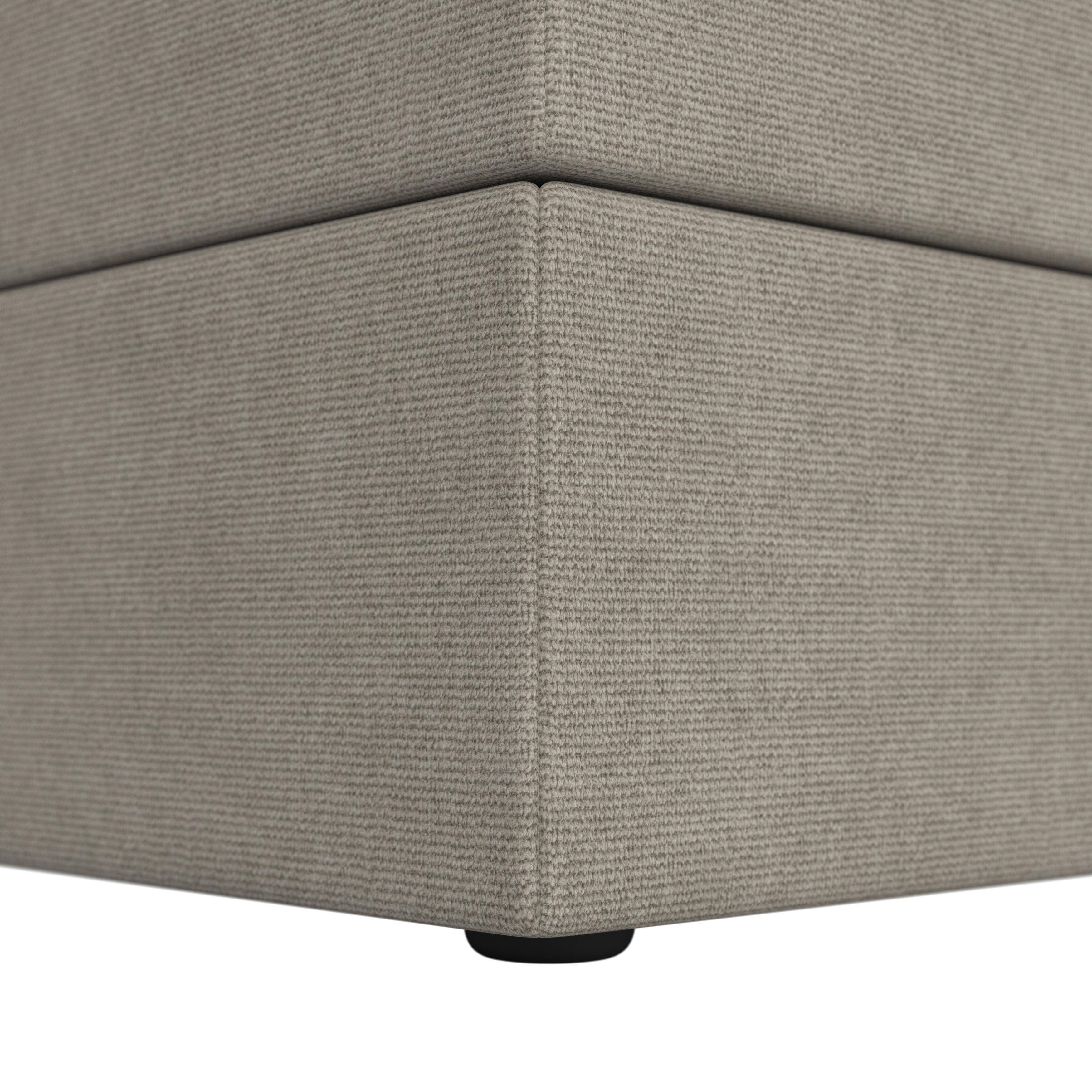 BOXSÄNG ACE - beige/svart, Modern, trä/textil (120/200cm) - Bessagi Home