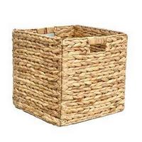 Regalkorb Anna Naturfarben - Naturfarben, LIFESTYLE, Naturmaterialien/Metall (33/32/33cm) - Zandiara