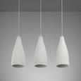 Hängeleuchte Leonardo - Nickelfarben, MODERN, Stein/Metall (54/14/120cm) - MÖMAX modern living