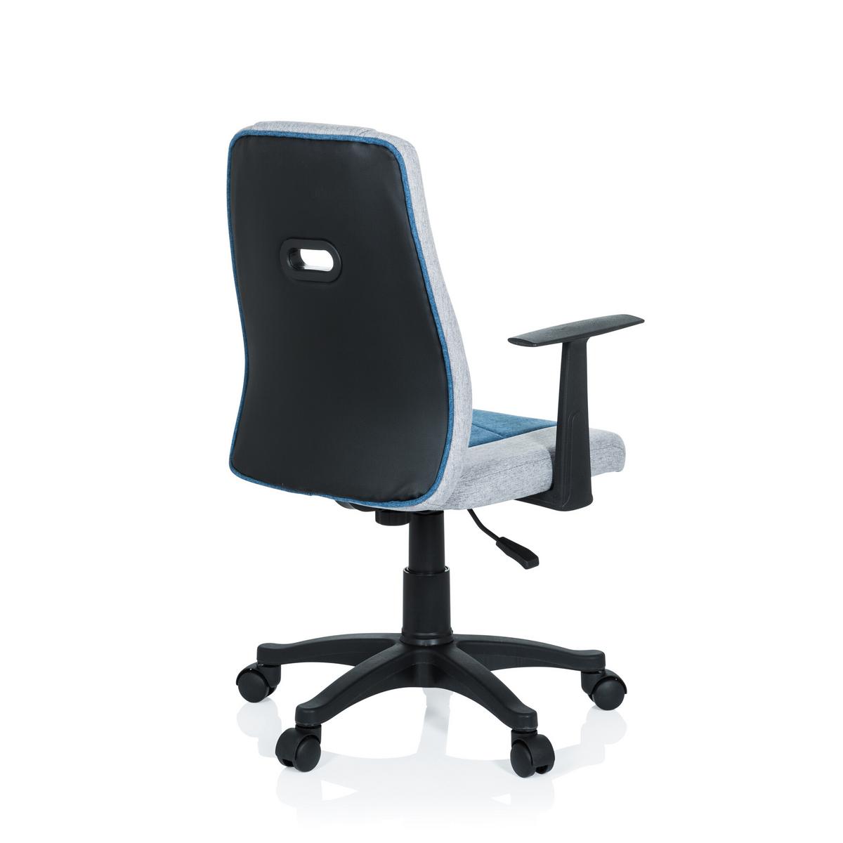 Mladinski Vrtljivi Stol Kiddy Extra, Siva, Modra - modra/siva, Basics, umetna masa (55/95-105/45cm) - MID.YOU