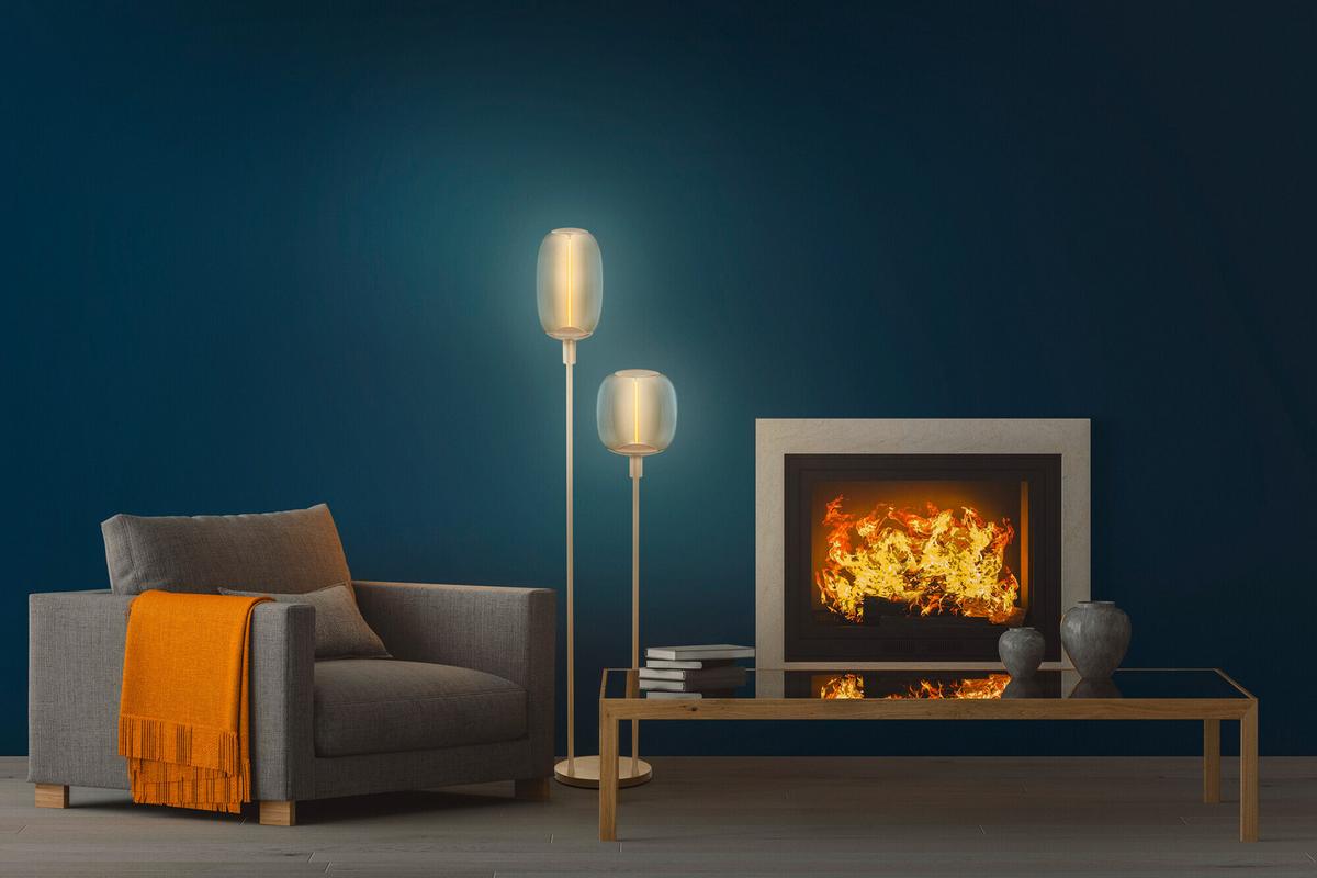 ŻARÓWKA LED VINTAGE 1906 BIG ELIPSE OVAL27 - kolor bursztynowy, Konventionell, tworzywo sztuczne (20/37cm) - Ledvance