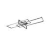 LED-Deckenleuchte Salinas Nickelfarben max. 34 Watt - Nickelfarben, Design, Metall (100/11/40cm) - Trio Leuchten