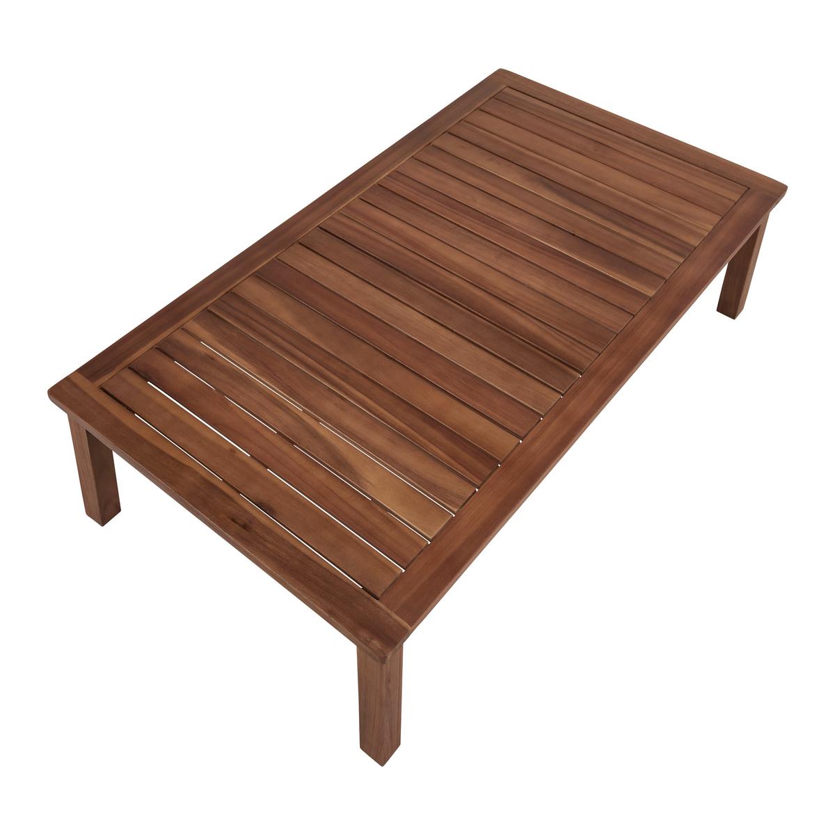 Loungegarnitur Pia Dunkelgrau Akazie/Outdoorstoff - Grau/Akaziefarben, MODERN, Holz/Textil (150/70/79cm) - Bessagi Garden