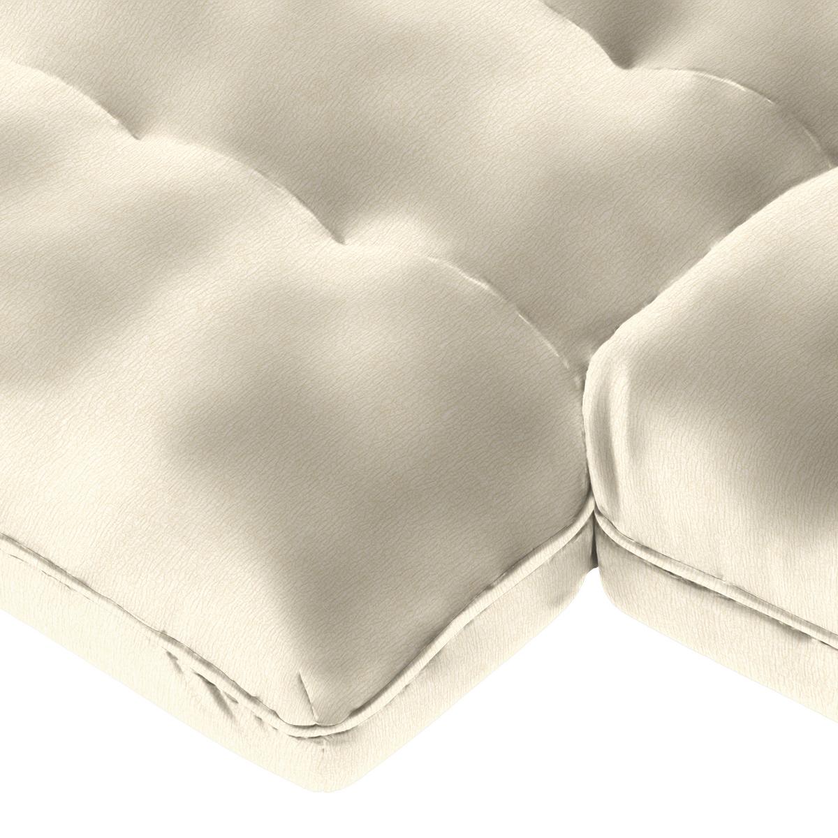 Wohnlandschaft Vivo Creme - Creme/Schwarz, MODERN, Kunststoff/Textil (179/63/317cm) - Premium Living