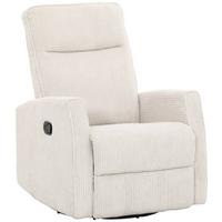 Relax-fotel Melinda - bézs, Modern, textil/fa (76/103/93cm) - Mömax