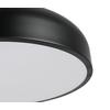 LED-TAKLAMPA MIKE - vit/svart, Modern, metall/plast (35/35/11cm) - Mömax