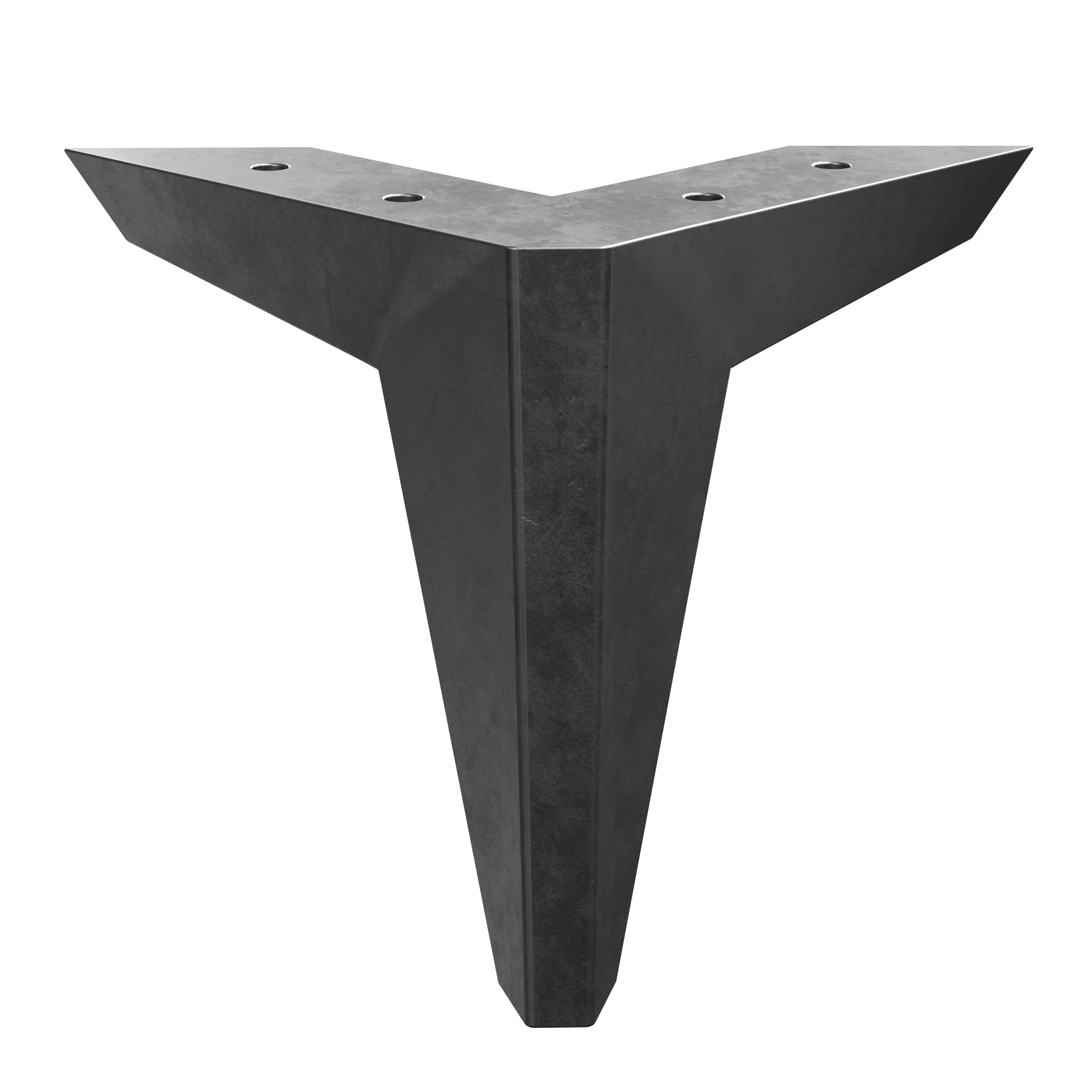 Set Nogica Unit - Elements - boje aluminija, Moderno, plastika (12cm) - Based