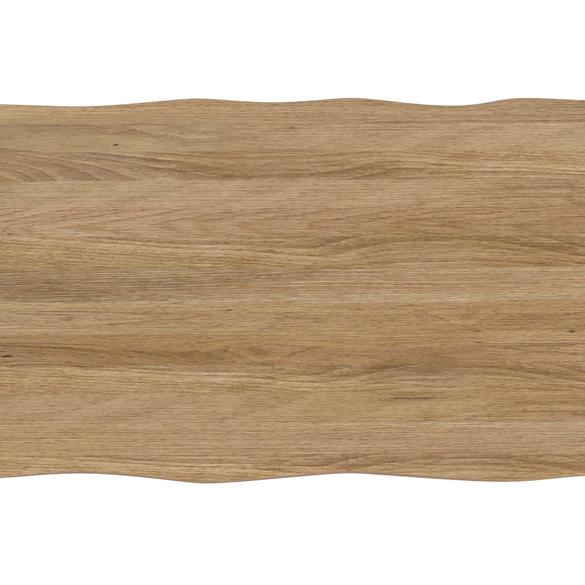 Tischplatte Noah Akaziefarben ca.100x200cm - Akaziefarben, Modern, Holz/Metall (200/100/3,8cm) - Mömax