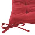 Sitzkissen Lola in Rot, ca. 40x40x2cm - Rot, Textil (40/40/2cm) - MÖMAX modern living