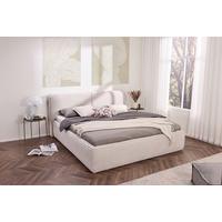 Polsterbett Tessin Creme ca. 160x200cm - Creme, KONVENTIONELL, Textil (160/200cm) - Premium Living