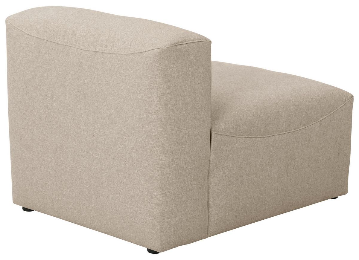 SOFAELEMENT LENA - Creme, Design, Kunststoff/Textil (75/73/100cm) - Max Winzer
