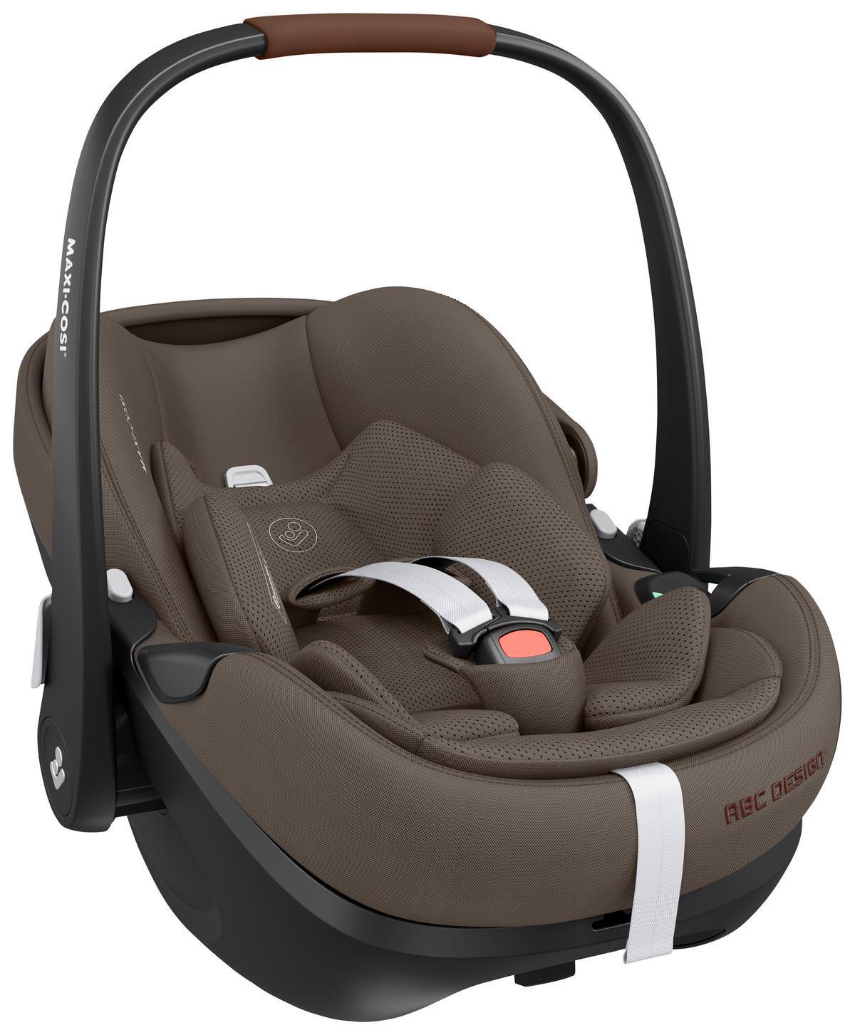 WÓZEK DZIECIĘCY - ZESTAW SALSA 5 AIR MAXI COSI - czarny/biały, Basics, metal/tkanina (95,5/63/118cm) - ABC Design