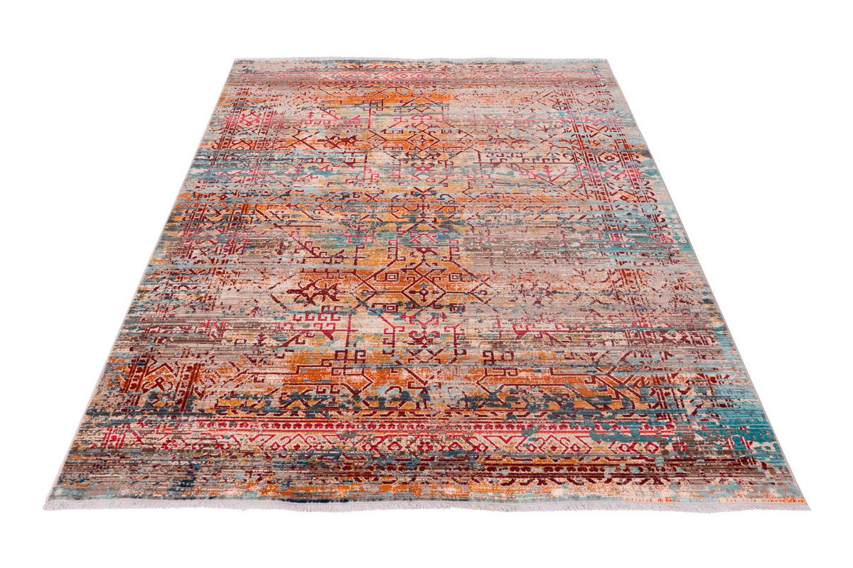 Webteppich my Inca Taupe ca. 200x290cm - Multicolor, LIFESTYLE, Textil (200/290cm) - Obsession