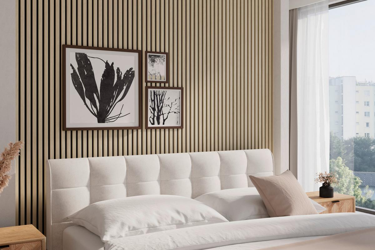 Akustični Panel Rico, Barve Hrasta - barve hrasta, Moderno, umetna masa/leseni material (60/2,1/240cm)