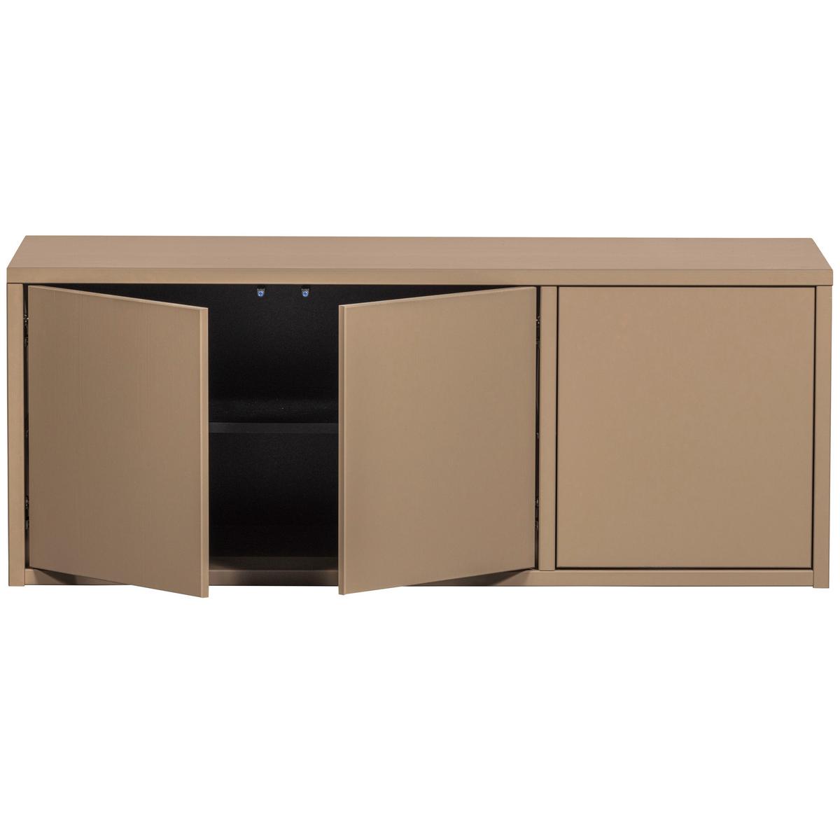 Lowboard Turner Schlammfarben B: 120cm - Schlammfarben, Design, Holz/Holzwerkstoff (120/47/44cm) - Livetastic