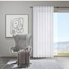 GARDINLÄNGD LEO TRANSPARENT 2 STK. -AKT- - vit, Klassisk, textil (140/255cm) - Premium Living
