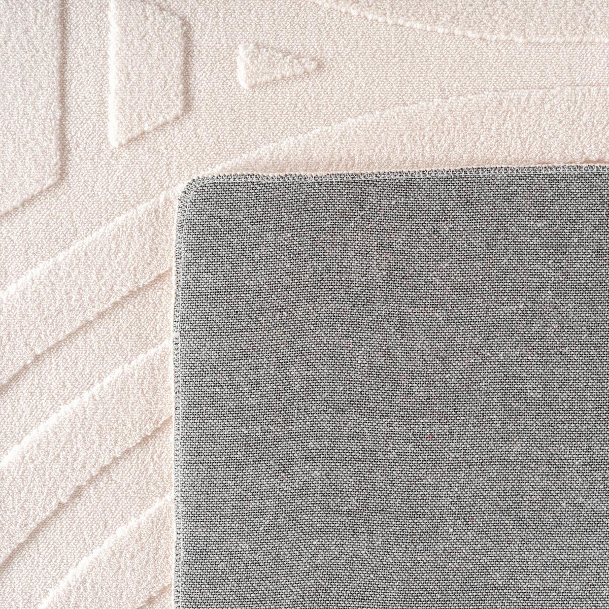 Ravno Tkana Preproga Pompei, Krem Barva, 140x200cm - krem barve, Konvencionalno, tekstil (140/200cm) - Novel