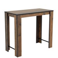 BARTISCH FRIEDA II BT - Dunkelbraun/Schwarz, MODERN, Holzwerkstoff/Metall (120/58/108cm) - MID.YOU