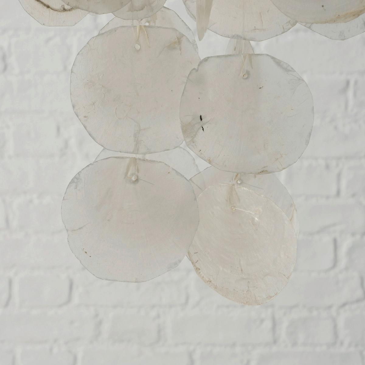 Függődísz Cascada - natúr színű/fehér, Basics, természetes anyagok (28/65cm) - Modern Living