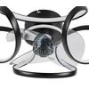 LED-TAKLAMPA KIZ - transparent, Modern, metall/plast (45/19cm) - Modern Living