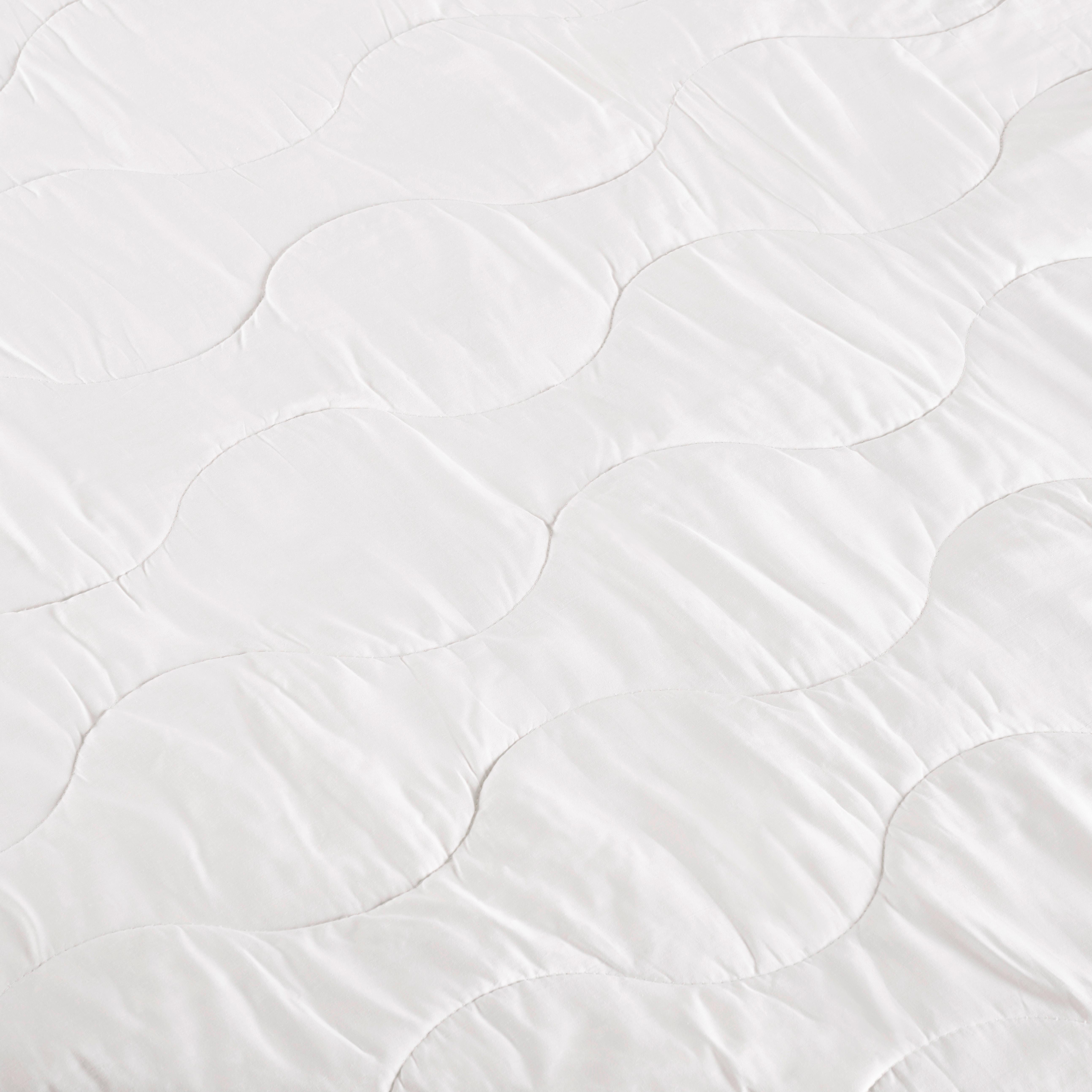 Sommerdecke Kathi Weiß ca. 135x200cm - Weiß, Textil (135/200cm) - Nadana