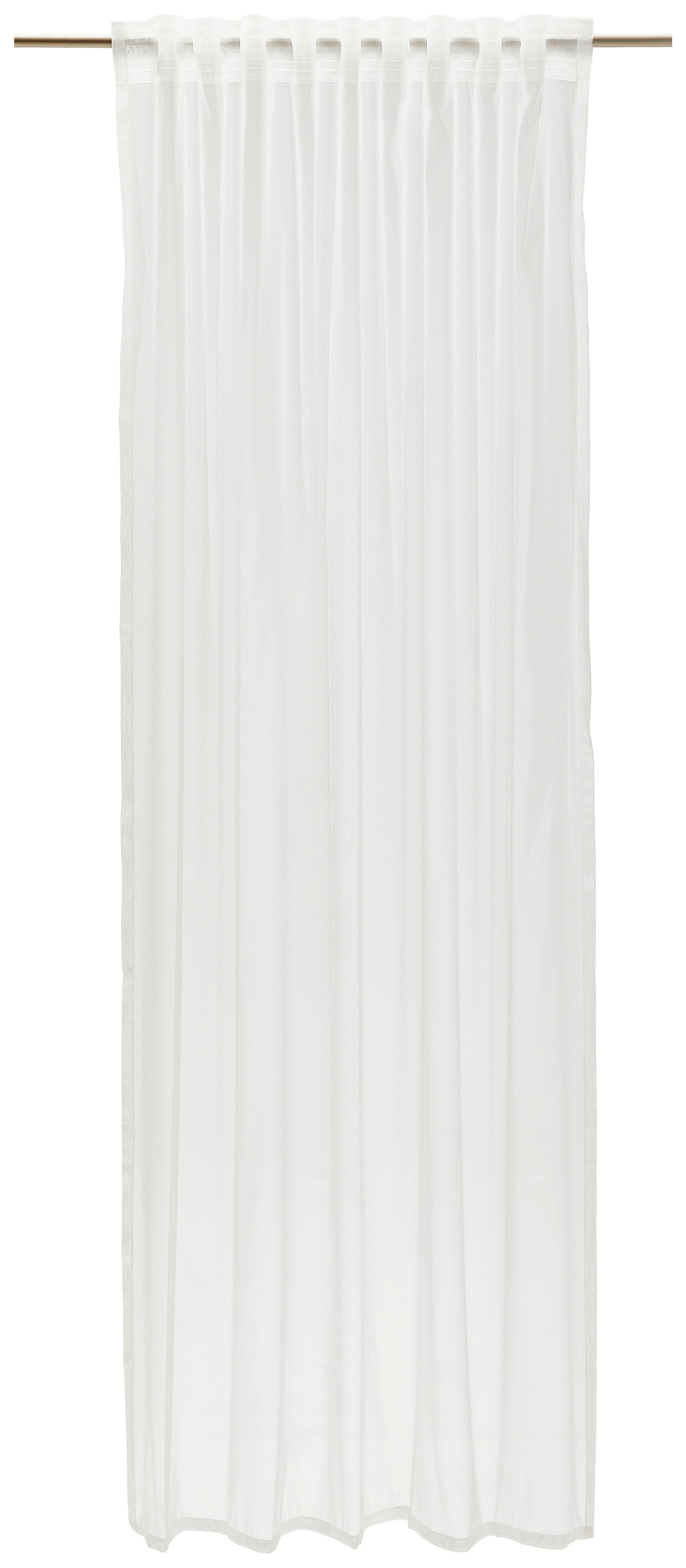 ZASŁONA GOTOWA MINO - biały, Konventionell, tkanina (140/245cm) - Dieter Knoll