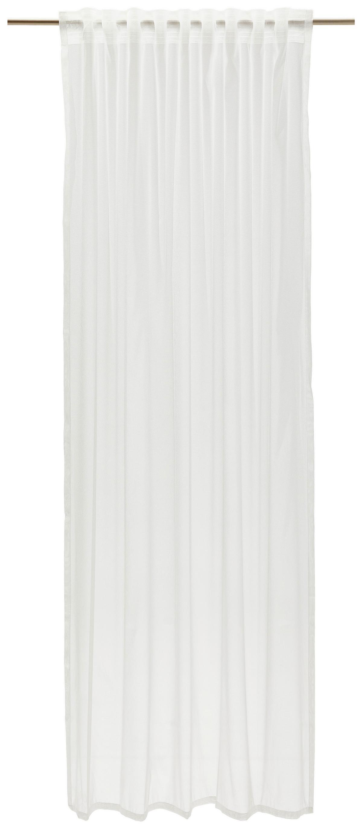 ZASŁONA GOTOWA MINO - biały, Konventionell, tkanina (140/245cm) - Dieter Knoll