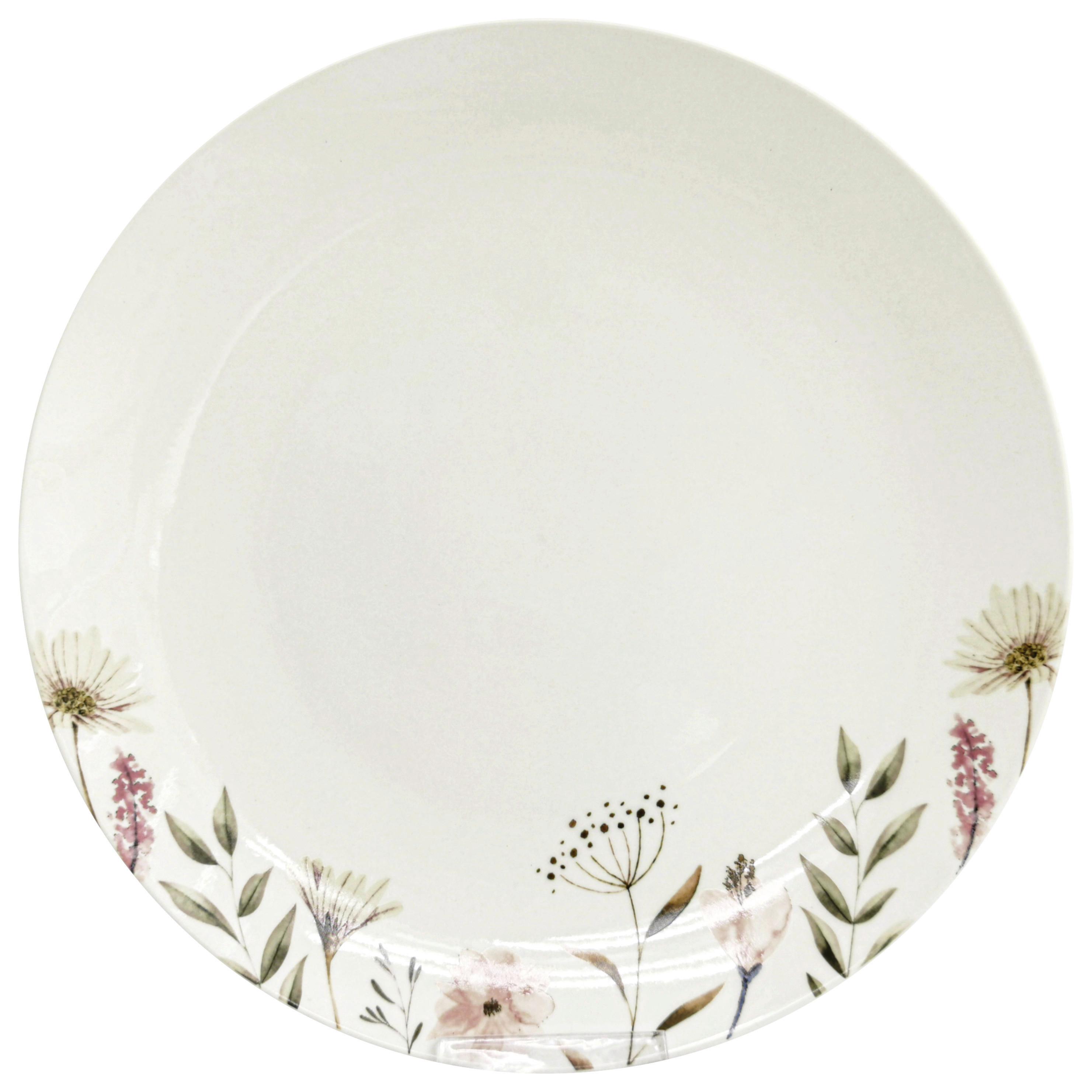 Tanjur Plitki Amelie - višebojno, Romantik / Landhaus, keramika (27cm) - Modern Living
