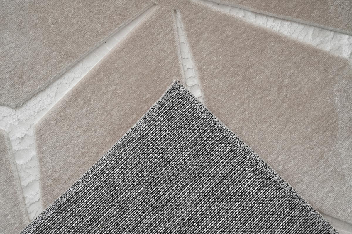 Flachwebeteppich Calma 225 Beige 160 X 220 Cm - Beige, Basics, Textil (160/220cm) - Kayoom