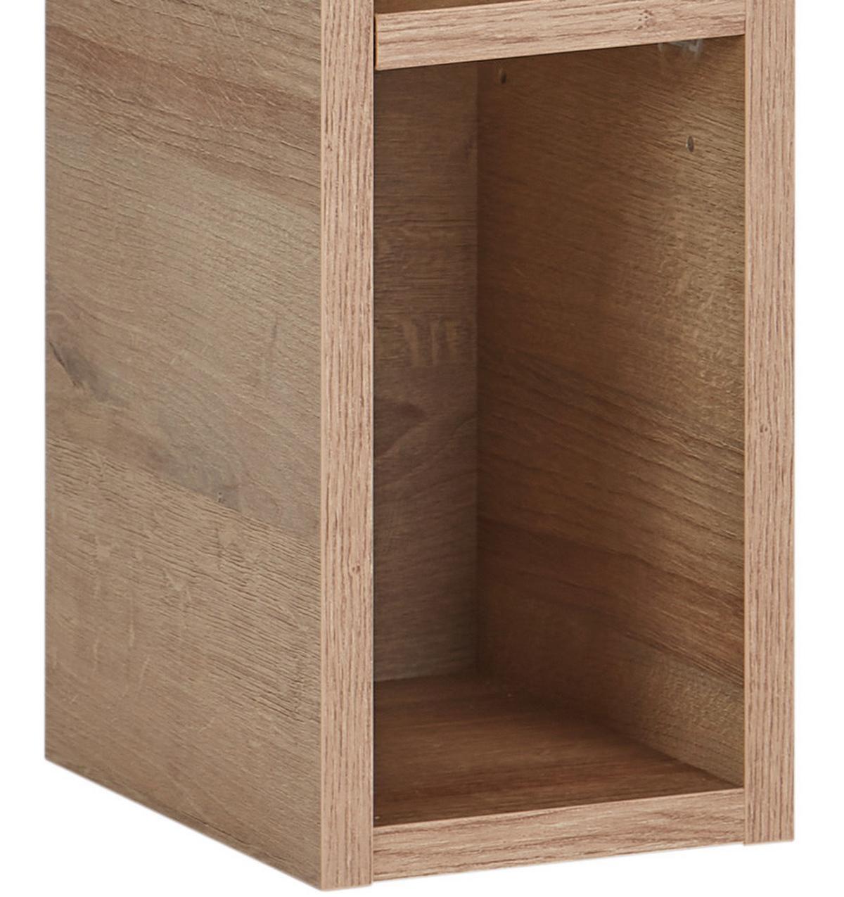 Regal Bavelli B: 15 cm Eiche Dekor - Eichefarben, KONVENTIONELL, Holzwerkstoff (15/70/20cm)