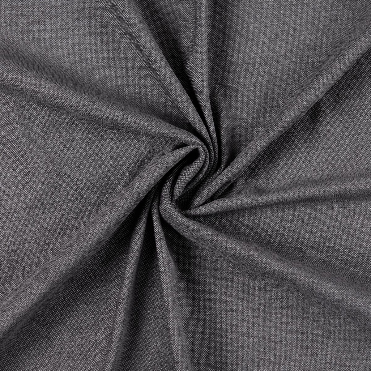 Készfüggöny Elias - antracit, Konventionell, textil (135/245cm) - Premium Living