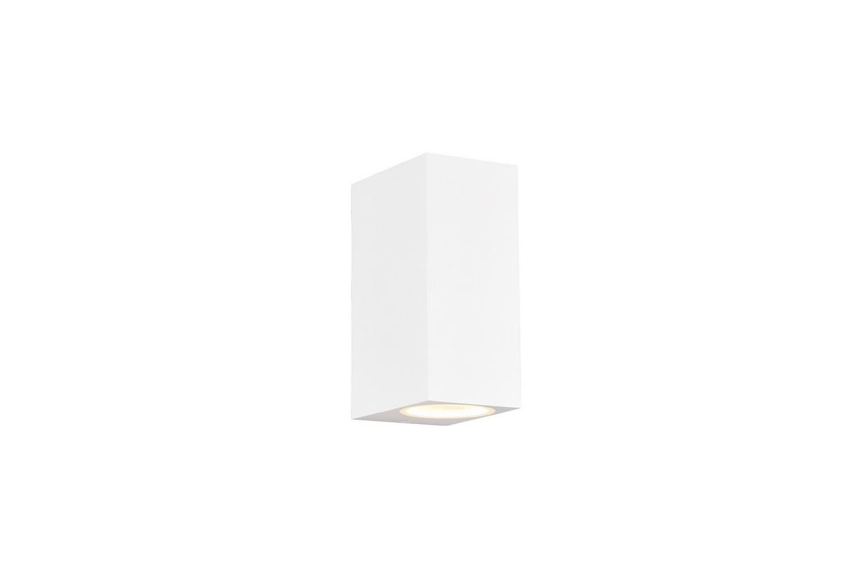 Außenwandleuchte Roya Weiß max. 35 Watt - Weiß, Basics, Metall (6,9/15/9,2cm) - Trio Leuchten