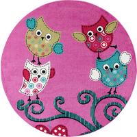 Kinderteppich Kids Violett Ø ca. 160cm - Violett, Trend, Textil (160/160cm) - Ben'n'jen