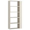 Etajeră MOTUS - cașmir, Modern, material pe bază de lemn (82-146/180/35cm) - Modern Living