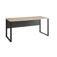 Schreibtisch Memphis in Eiche Artisan/Schwarz - MODERN, Holzwerkstoff/Metall (170/77/73cm) - Premium Living