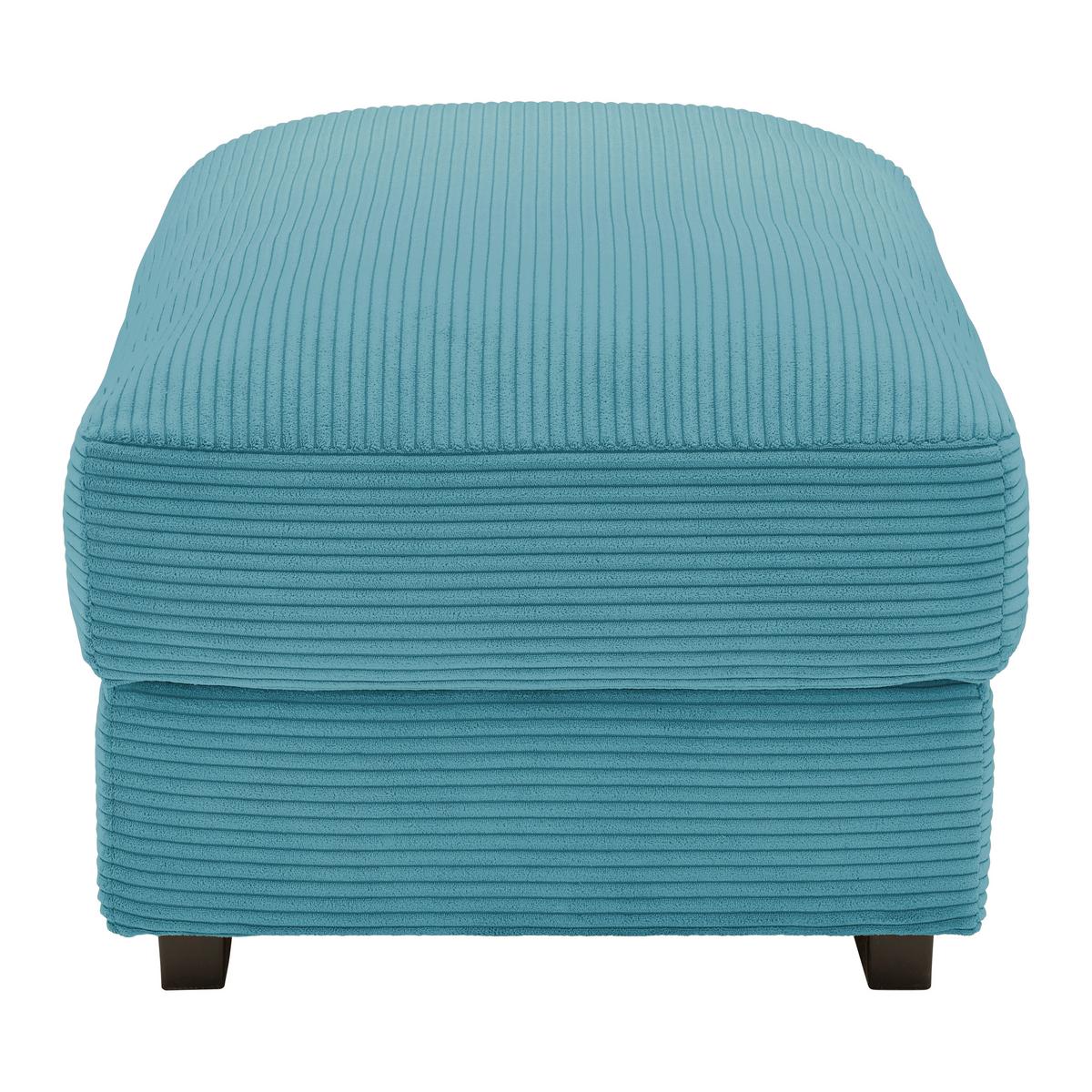 Hocker Pedro Petrol - Petrol, MODERN, Textil (60/46/110cm) - Mömax