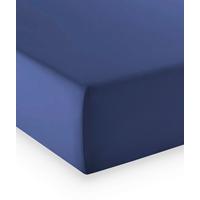 Boxspring-fixleintuch Q 4000 79 - Blau, Basics, Textil (180-200/200-210cm) - Fleuresse