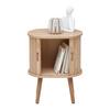 SIDOBORD SKANDY - naturfärgad, Modern, trämaterial/trä (40/50/30cm) - Premium Living