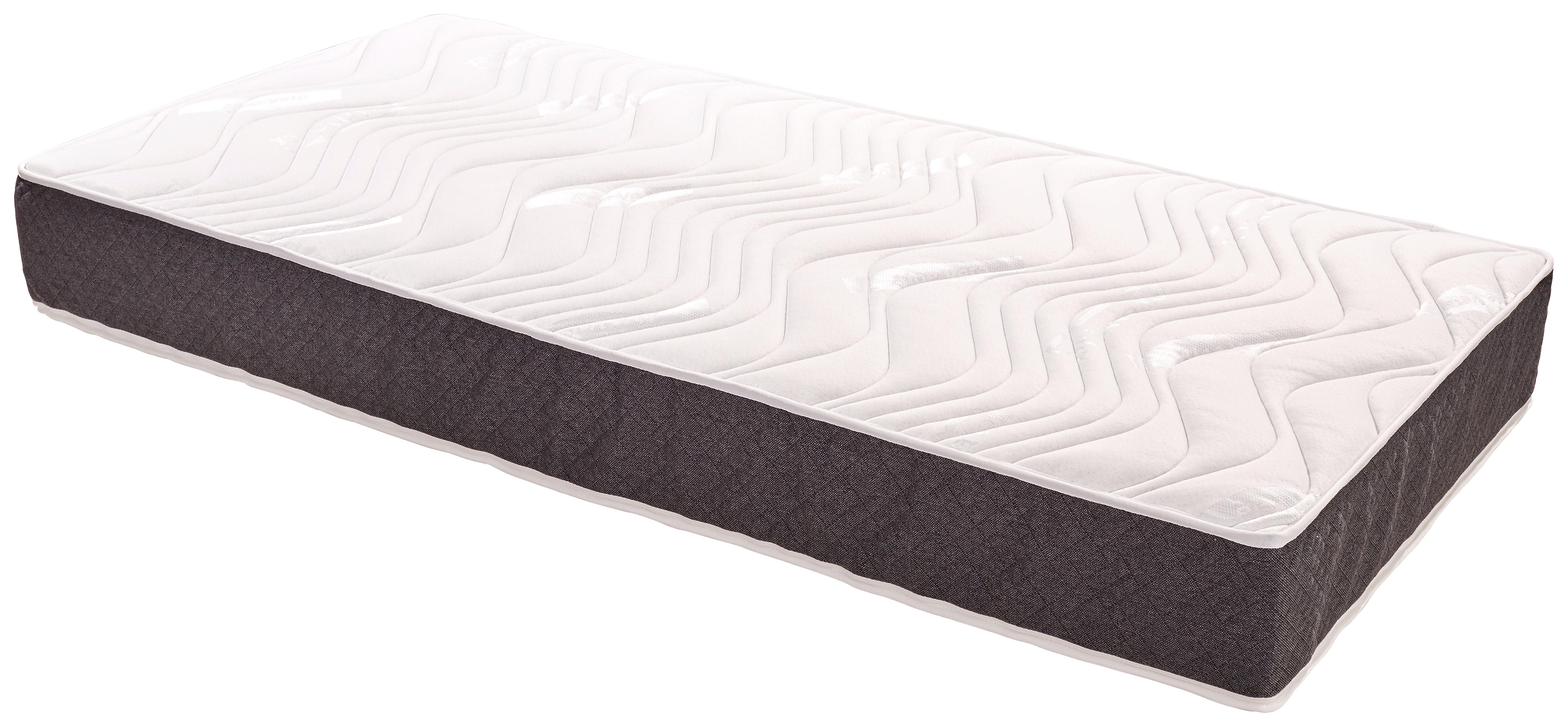 Viscomatratze Visco Deluxe ca. 90x200 cm - Weiß, KONVENTIONELL, Textil (90/200cm) - Livetastic