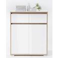 Komoda Pluto - bela/hrast sonoma, Moderno, leseni material (80/103/48cm) - Mömax modern living Komoda Pluto - bela/hrast sonoma, Moderno, leseni material (80/103/48cm) - Mömax modern living