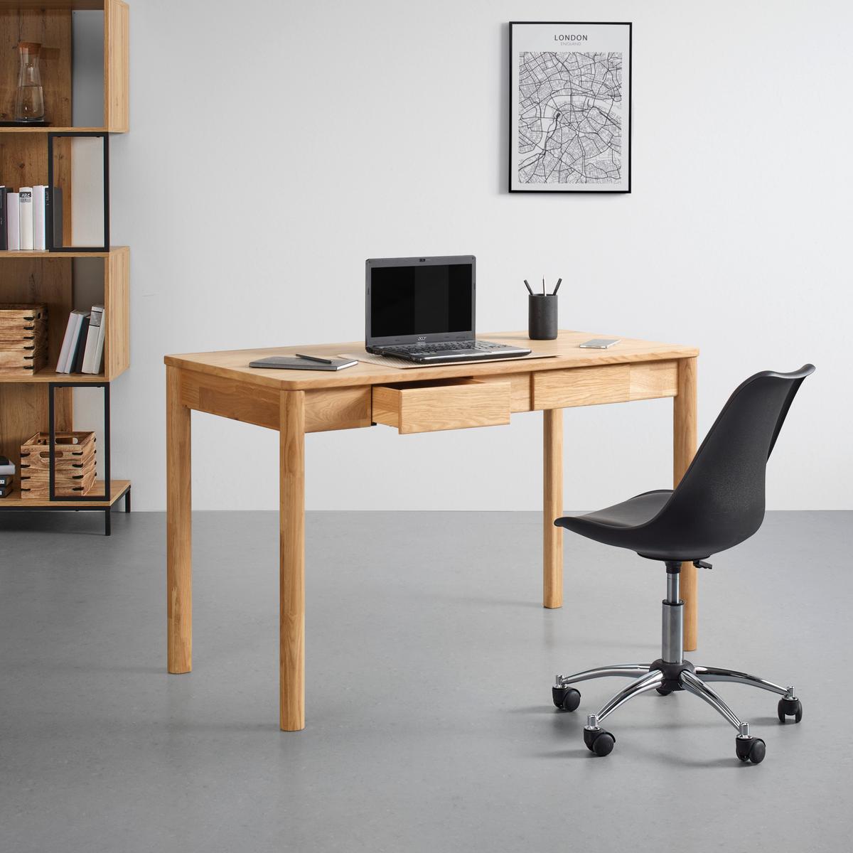 Schreibtisch Lund Eichefarben - Eichefarben, MODERN, Holz (120/60/76cm) - Mömax