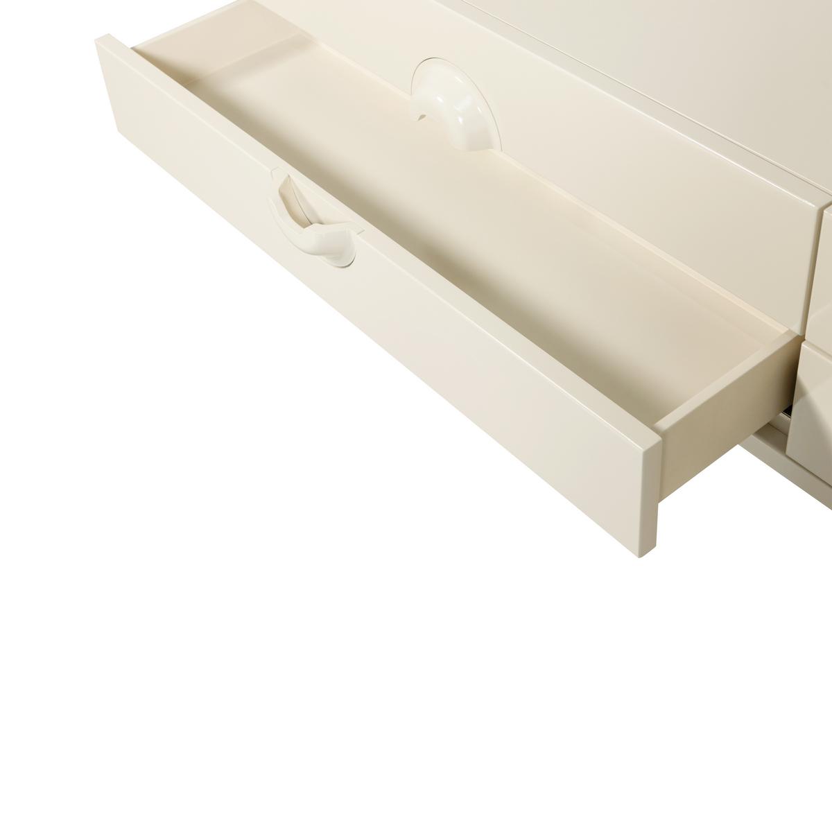Lowboard Merge Grau B: 160cm - Grau, Design, Holz (160/57/44cm) - Livetastic