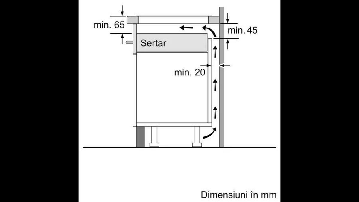 Plită vitroceramică inducție Bosch - Modern (81,66/5,1/52,7cm) - Bosch