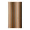 AKUSTIKPANEL GRACE 2ER-SET -SB- - svart/ekfärgad, Modern, trämaterial/trä (60,5/120/2,2cm) - Mömax