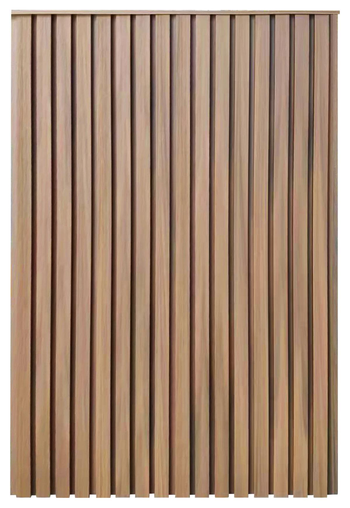 Akustični Panel Master 3, 4-Delni Set, Svetlo Rjava - svetlo rjava, Moderno, umetna masa/leseni material (130/21,9/2,6cm)