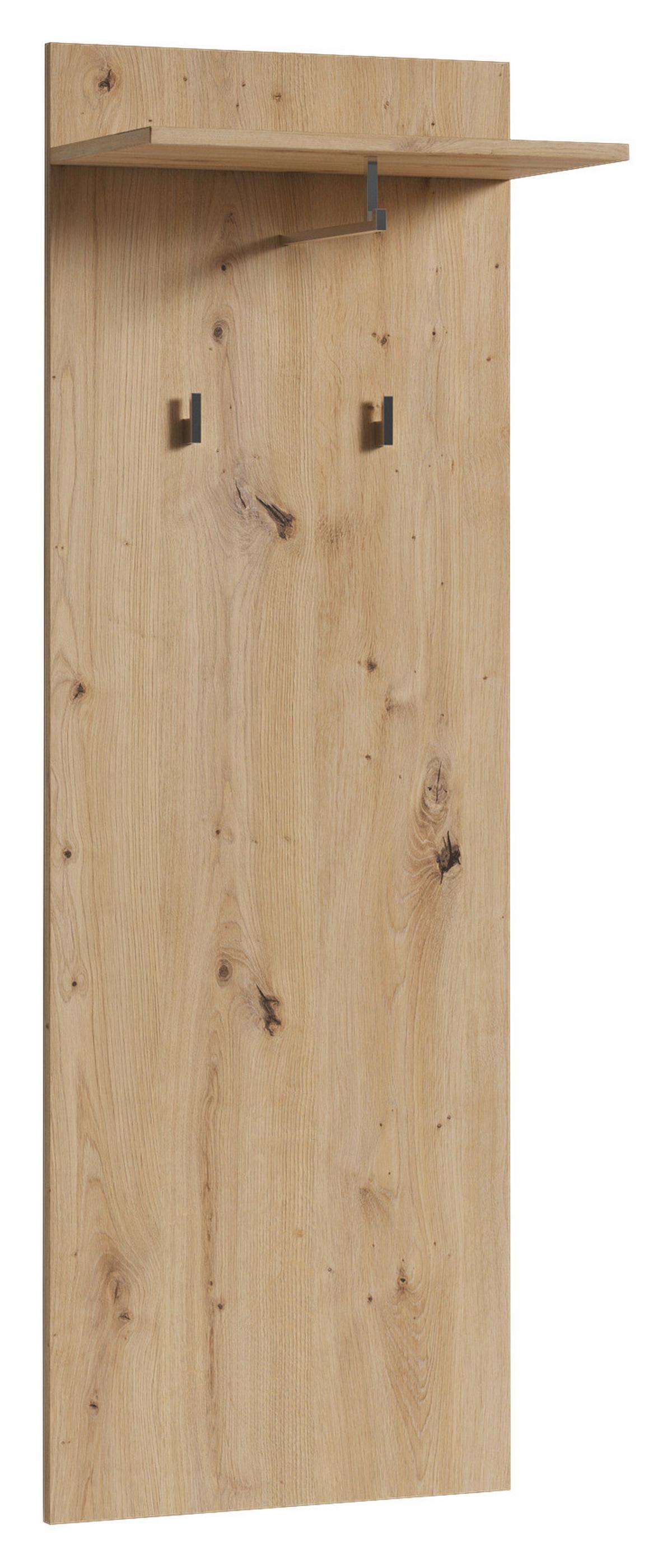 Wandpaneel Jakob ca.48x140x28cm Eiche Dekor - Eiche Artisan, LIFESTYLE, Holzwerkstoff (48/140/28cm) - MID.YOU